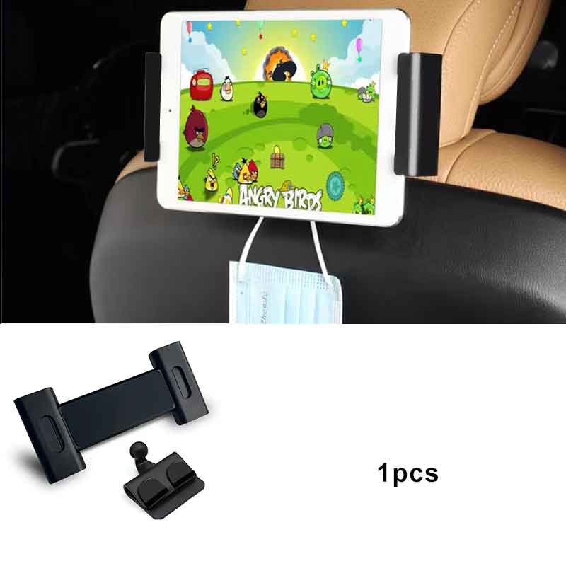 Rear Seat Phablet Holder For Volvo Xc60 Xc90 S90 S60 V60 V90 Headrest Ipad Clip Supplies car Accessories