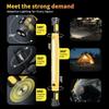 Super Bright Magnetic Work Light Built-in 5200mAh Rechargeable Battery Underhood Work Lamp Bar For Car Repair Outdoor Lighting