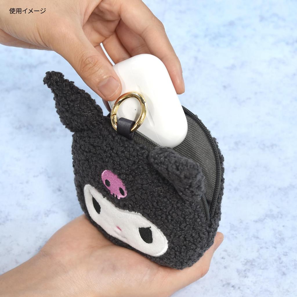 Gourmandise Sanrio Characters Earphone Multi Pouch Kuromi SANG-379KU
