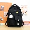 High value college style fresh and sweet backpack junior high school students lightweight large capacity backpack