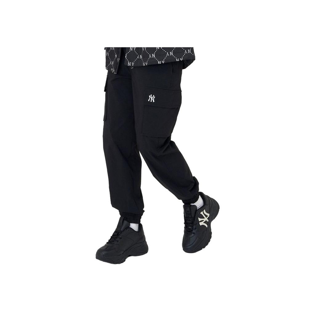 New MLB SS24 Casual Pants Unisex Black 3AWPB0441-50BKS