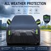 Für Volkswagen Polo Vollgarage für das ganze Auto, Universelle Ganzkörperabdeckung für den Außenbereich mit , Wasserdicht, Staubdicht, Sonnenschutz