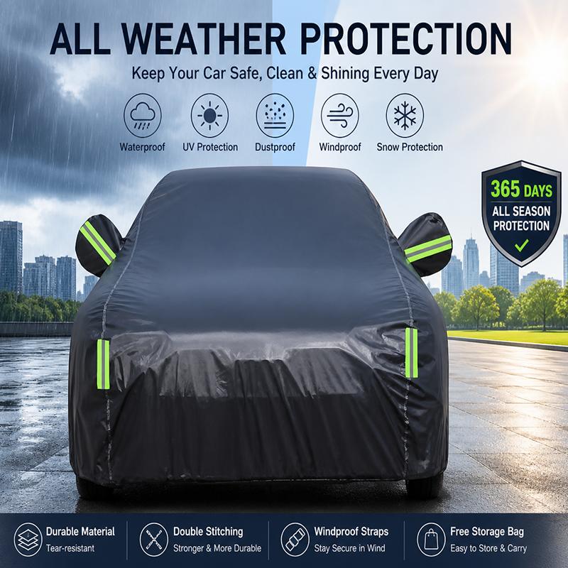 Für Volkswagen Polo Vollgarage für das ganze Auto, Universelle Ganzkörperabdeckung für den Außenbereich mit , Wasserdicht, Staubdicht, Sonnenschutz