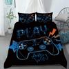 Gamepad Comforter Cover R Bedding Set Teens Video  Duvet  for Youth Kids Boys Modern  Controller Bedspread