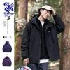 Wassup Sohot Men's 3-in-1 Outdoor Windproof Fleece-Lined Jacket