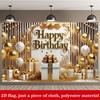 2D Birthday Party Photo Booth Background Polyester