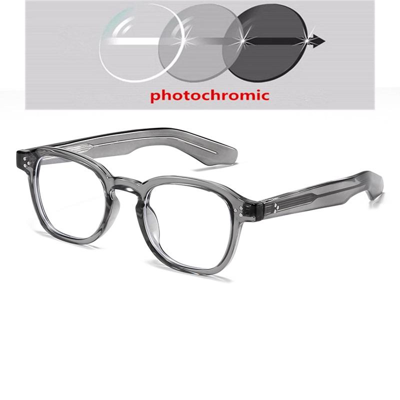 Rivet Frame Oval Student Myopia Spectacles 1.56 Single Anti Blue Rays Shortsighted Prescription Eyeglasses 0 -0.5 -0.75 To -6.0