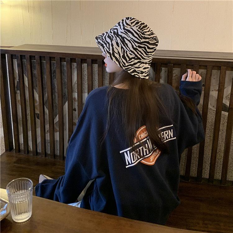 Padded Loose Casual Sweater Female Fall and Winter Jacket Ancient Round Neck Long Sleeve Bottoming Shirt Tops Fashion Retro Versatile Sweatshirt