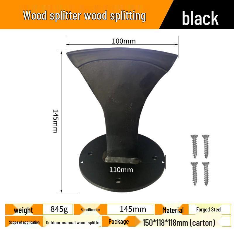 Chiyue Wall-Mounted Manual Steel Firewood Splitter