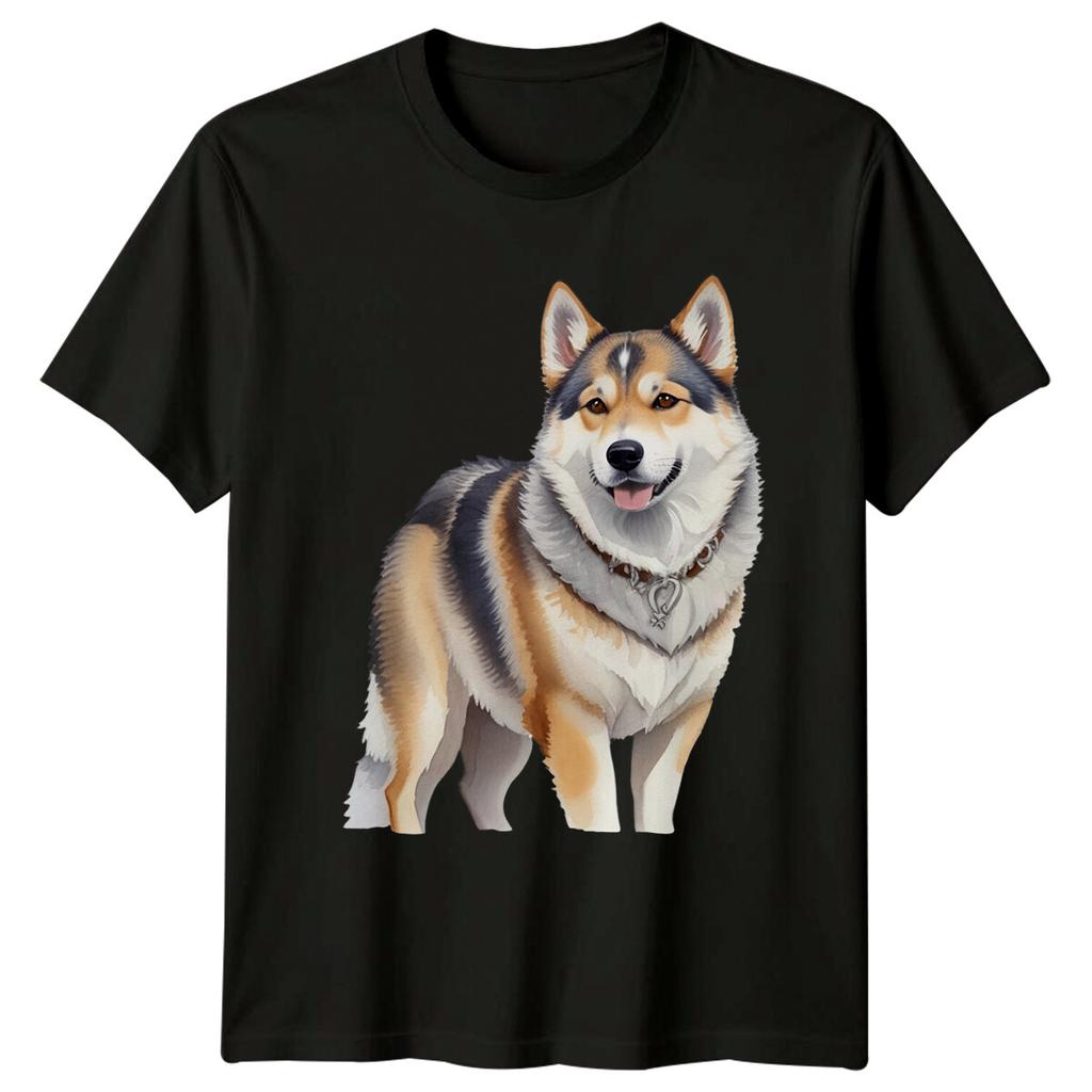 Dog Mixed Breed Watercolour Portrait Pet Lover TShirt