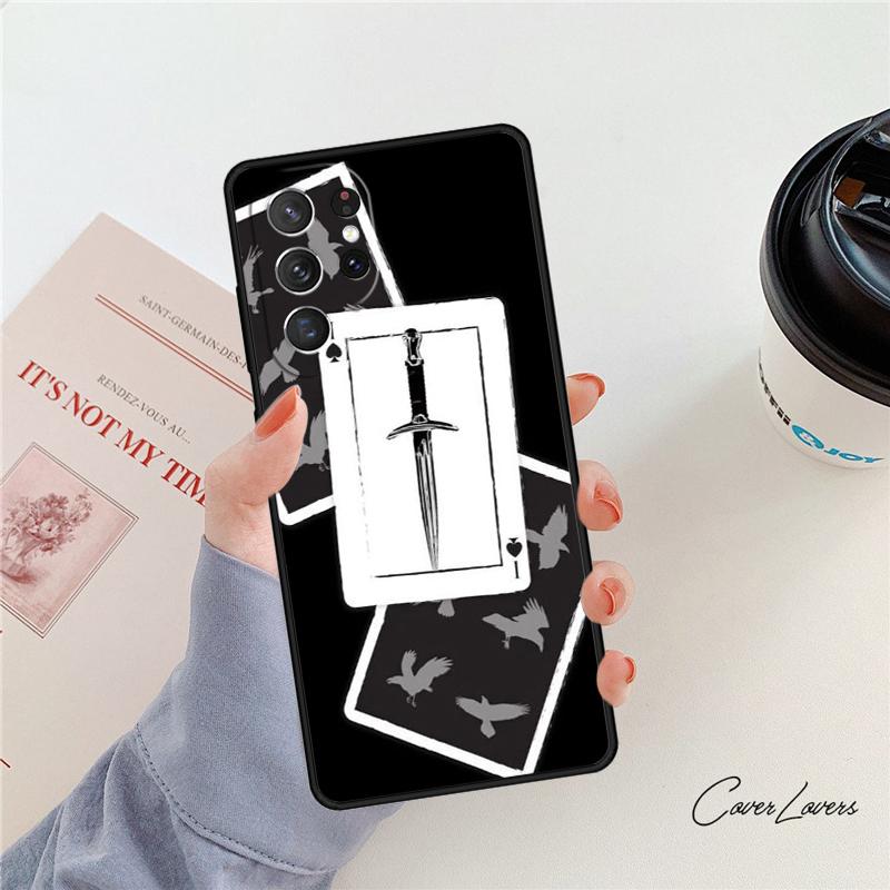 Six Of Crows Phone Case For Samsung Galaxy S24 S25 S23 S22 Ultra Note 10 20 Plus S20 S21 FE Cover