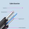SNIT GJYXCH-1 Outdoor Single Mode Drop Fiber Optic Cable
