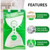 Set of 6 Closet Moisture Absorbers - Dehumidifier Against Humidity - Anti-Mold - Desiccant Bag Resis[b204]