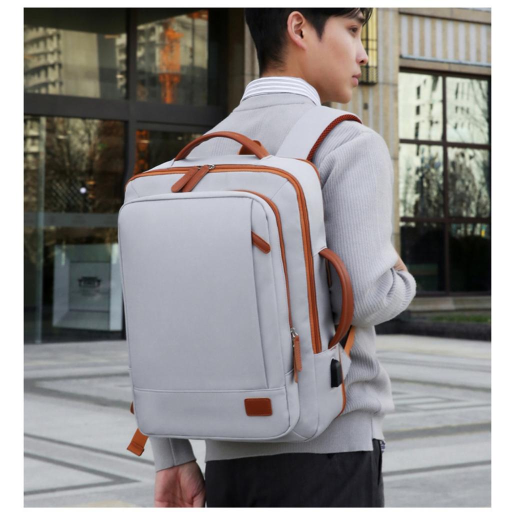 Large Capacity, Backpack, Leisure Travel Bag, Dry Wet Separation, Backpack, Expandable, Sports Bag, Business Trip Computer Bag