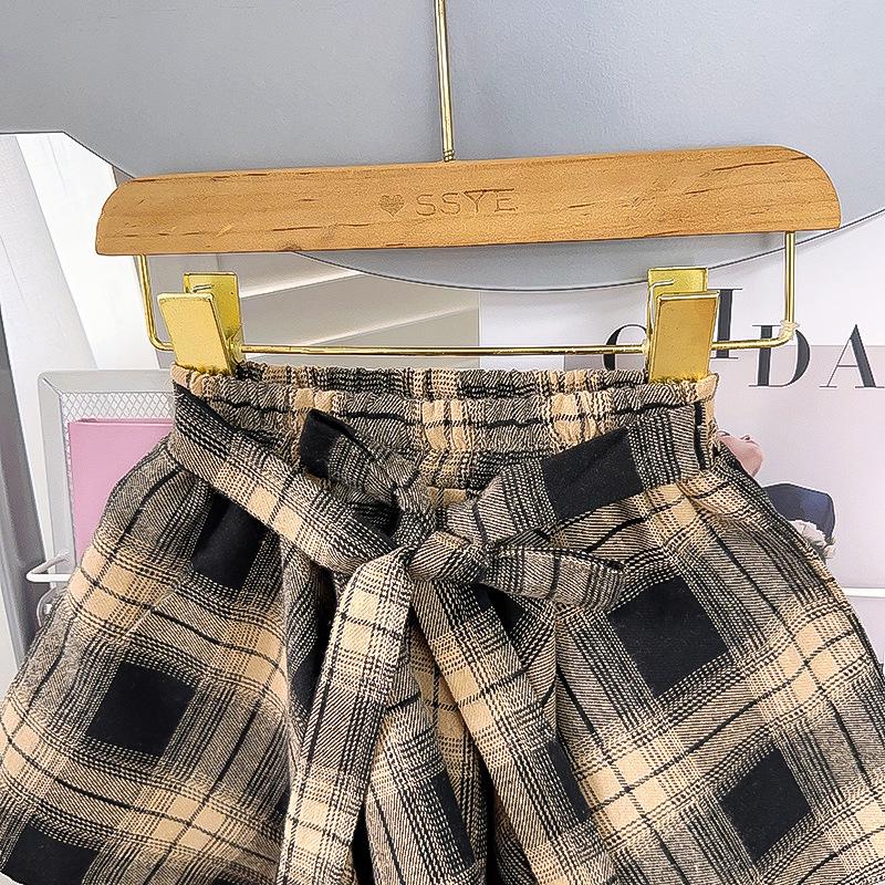 Girls' Trendy Summer Skirt & Sleeveless Top Set AXA585