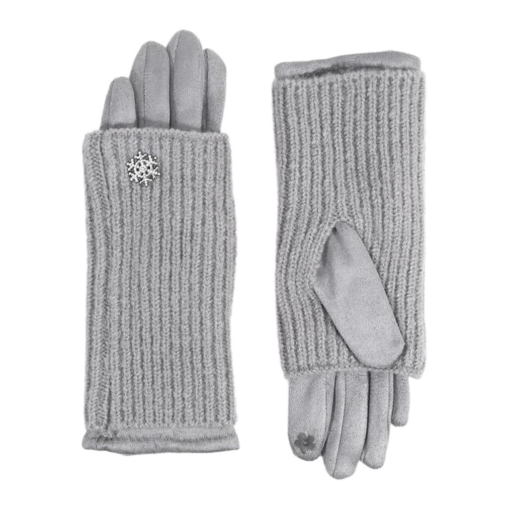 3 Ways To Wear Removable Knitted Gloves Women Winter Keep Warm Touch Screen Fashion Elegant Soft Thickened Prevent Cold Gloves