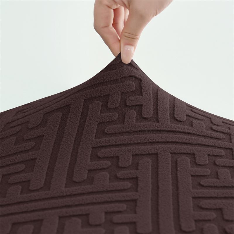 New Jacquard Chair Cover High Stool Cover Dirty-resistant Home Hotel Bar Bar Bar Low Back Chair Cover