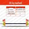 Quanzhida Buntes Aerobic-Hantelset