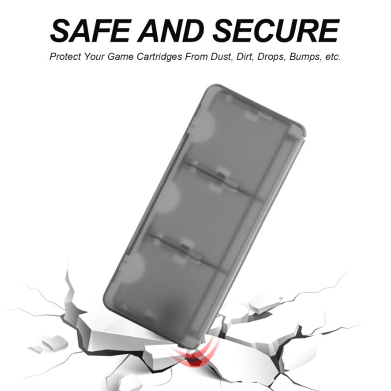 6 In 1 Portable 3Ds Game Storage Case Nds Box 2Ds Game Card Holder Compatible With Ds Lite Ndsl Ndsi Xl Ll For 2Ds 3Ds  3D
