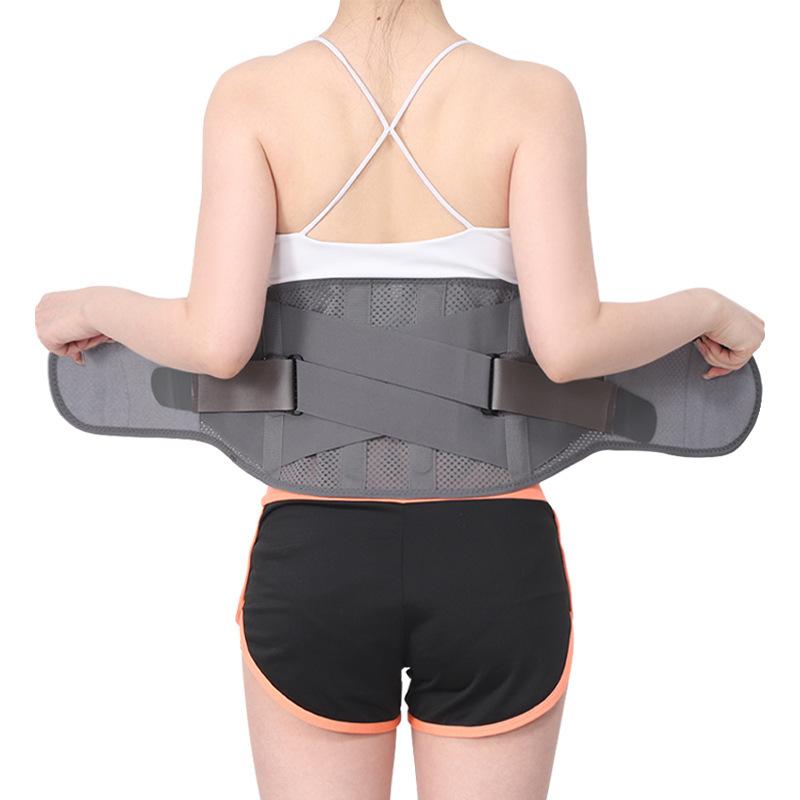 

Lumbar Ergonomic Support Belt Breathable Lower Spinal Area Brace Waist Trainer Support Ideal For Heavy Lifting Sciatica Herniated Disc Back Area S