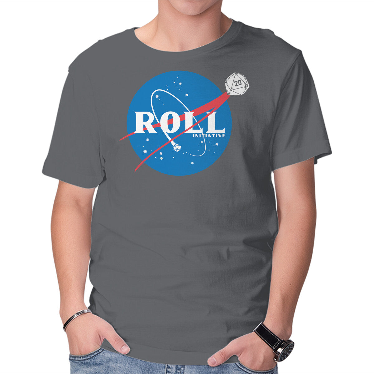 Unisex Crew Neck T-Shirt Space Roll Graphic Short Sleeve Casual Tee XXXL