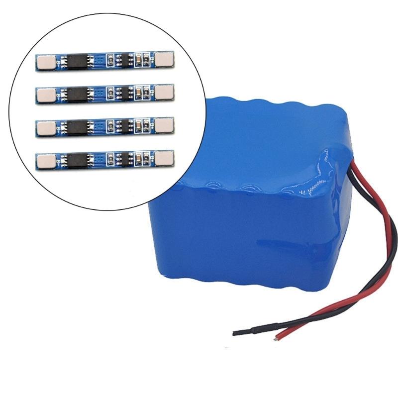 Pack Of 4 1S 3.7V 18650 Lithiums Battery Protections Circuit Board For 18650 LiBatteries Charging Module Long Last