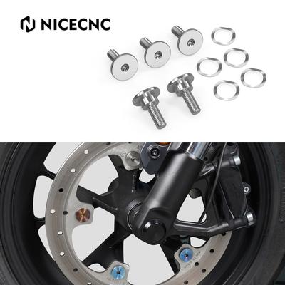 Front Brake Rotor Hardware Bolts Kit For Harley Sportster S RH1250S Pan America 1250 RA1250 /Special RA1250S 2021-2024 2022 2023