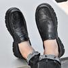 Men's Leather Shoes Slip On Casual Shoes