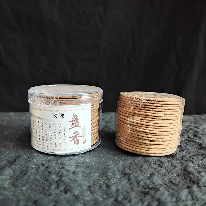 Y Натуральный сандал жасмин спиральные благовония индийская лаванда роза ароматерапия чайная комната йога офис отель освежающий аромат Rose