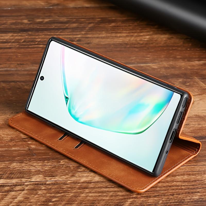 Funda de Cuero de Lujo Para Xiaomi Redmi Note 8 2021 8T 9 9T 9S Note 4 4X 5 5A Prime 6 7 Pro Max Flip Protectora Magnética Bolsas