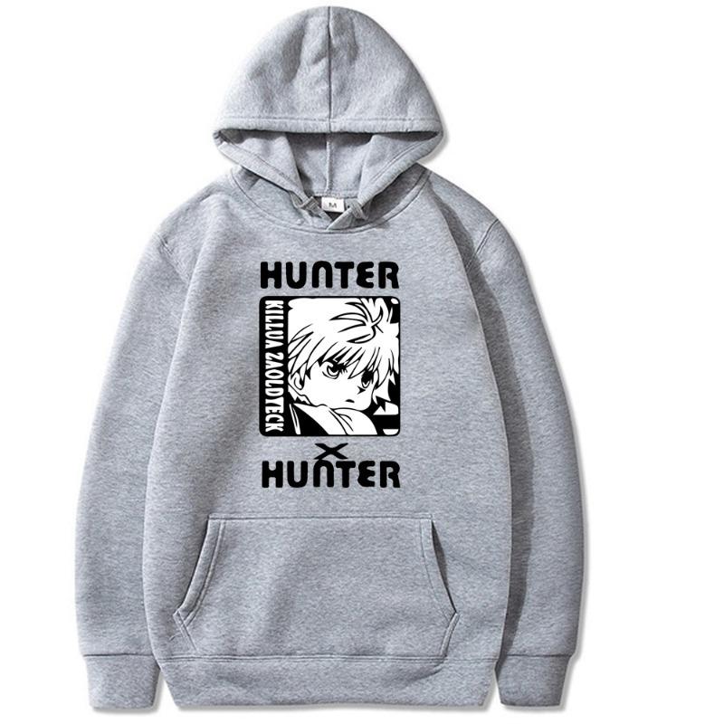 Japanese Animation HUNTER Men's Hoodie Autumn Sweatshirt Men Womnen Fashion Design Pullover Men's Fleece Hoodies