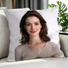 movie Anne Hathaway Cushion Cover Cushion Cover Set Pcs x x x Pillowcase Decorative Sofa Home Decor