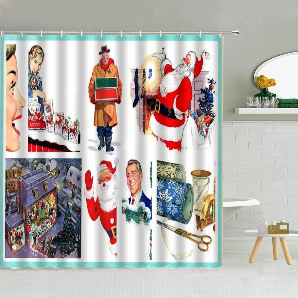 

Ретро Винтажные Занавески для Ванной Комнаты для Дома Занавеска для Ванны Складная Перегородка Аксессуары для Душа Спальни Дома Комнаты Quarto 150X180CM-59.06X70.8