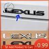 Autocollants Intérieurs Pour ES200 ES260 IS250 GS300 GX400 NX300 RX350 RX450h LX570 LM350 LS600h Autocollant de Logo 3D pour Coffre Arrière de Voiture A