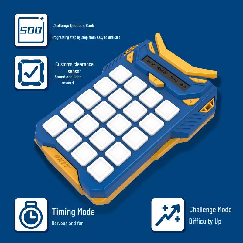 LCD Children's Smart Handheld Huarong Road Puzzle Toy