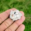 Natural Tiger'S Eye 925 Silver Multi Stone Flower Adjustable Ring For Girls