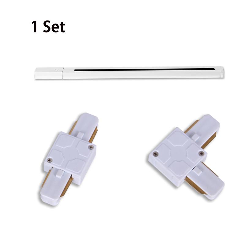 LED Track Light Clothing Store GU10 Focus Rail Spot DIY Bulb Design Fixture Shop Home Kitchen Track Lamp Source lane Spotlight