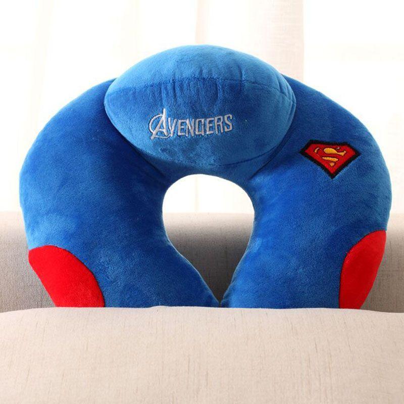 

Inflatable Neck Airplane Pillow Comfortable Pillows Ushape Travel Pillow Superman