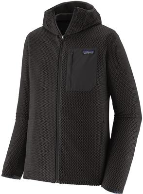 Jaqueta com Capuz Patagonia R1 Air com Zíper Completo (40256) Preto