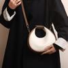 Women's Premium Shoulder Bag New Fashion Niche Design Messenger Bag Female Simple Style Female Woven Hobo Bag