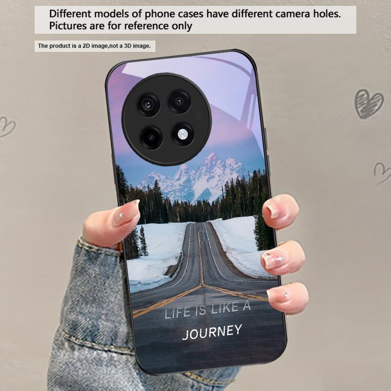 

Lake Aurora Ice Surface For OnePlus Ace 2 3 2V 5 Pro Nord CE 2T 2 3 Lite N20 N30 6 7T 8 8T 9 10 Pro 11R 12R 13R Glass Phone Case OnePlus Ace 2V