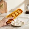 5 Grids Reusable Plastic Square Ice Cube Tray with Lid Whisky Cocktail Ice Mold Refrigerator Ice Cube Maker Kitchen Bar Tools