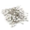 144pcs Water Drop Pearl Needle, Sewing Fixing Positioning Pin, White Colorful Pearl Pin Bead Head, DIY Sewn Needles Accessories