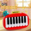 Pian electronic de buzunar cu 15 taste, mini pian electronic cu taste iluminate pentru copii, instrument muzical portabil, jucărie pentru educație timpurie pentru copii