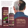 100ml Haarverdunklungsspray Gegen graues Haar Kräuterserum Haare schwarz färben Reduziert graues Haar Kopfhautpflege-Spray
