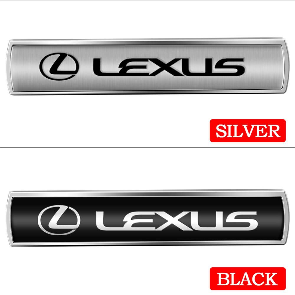 1 ks 3D Nový kovový slitinový odznak Samolepky na karoserii a blatník Auto doplňky Pro Lexus CT200h NX300h F Sport IS RX NX ES LS GS UX LX LC RC