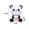 Panda Figurines Animal Statue Cute Shatterproof Desktop Money Bank Child Money Save Bank Money Saving Pot for Kids Adults