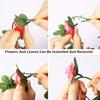 Flower Garland Fake Rose Vine Artificial Flowers Hanging Rose Ivy Hanging Basket