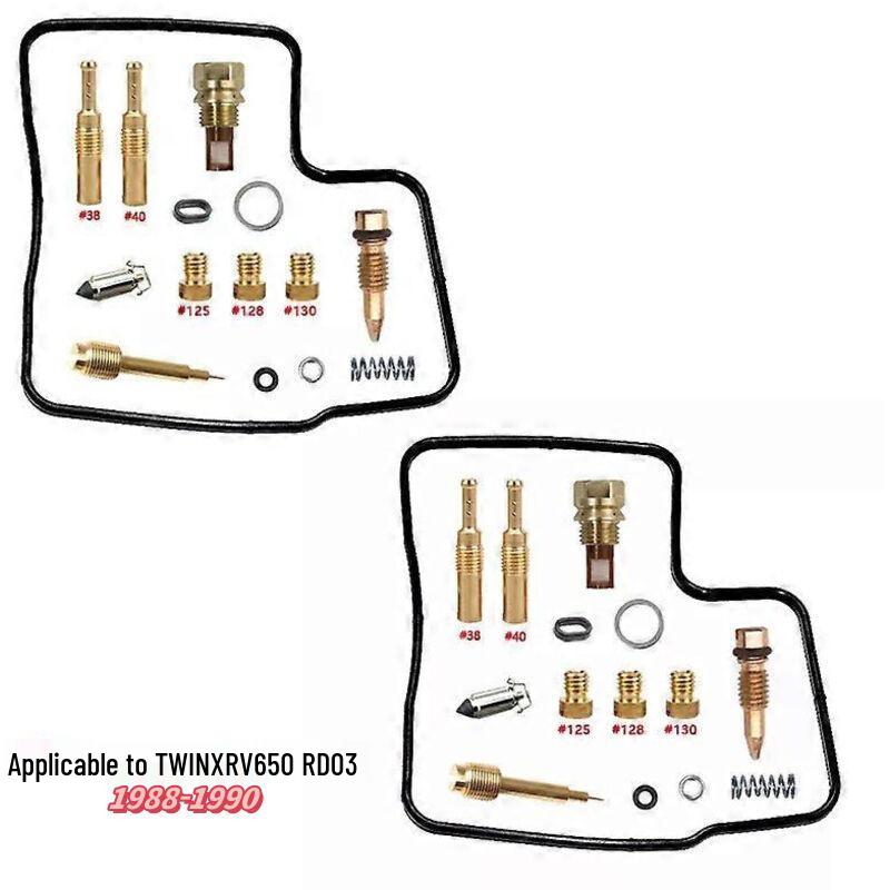 GN125 Carburetor Repair Kit - Professional Configuration with Picture Guide