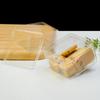 Transparente starre Kunststoff-PS-Material Mousse-Kuchenbox Tiramisu-Behälter Sushi-Dessert Lebensmittelaufbewahrung Kekse Süßigkeiten Verpackungsbox